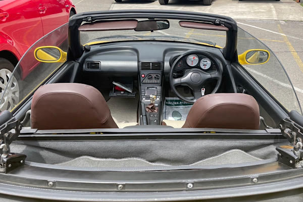 900 ホンダ ビート 黄 9736